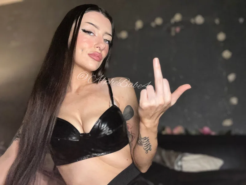 Alphababe4 OnlyFans creator with fin/femdom content