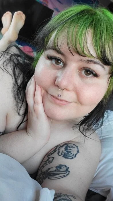 Amethyst OnlyFans creator plus size inked