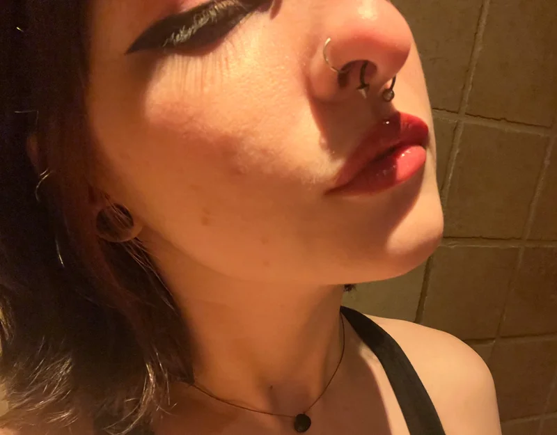 queen bee OnlyFans creator with piercings