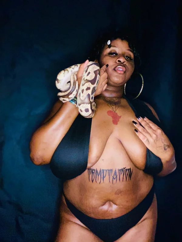 Ms.Blue OnlyFans creator with tattoos