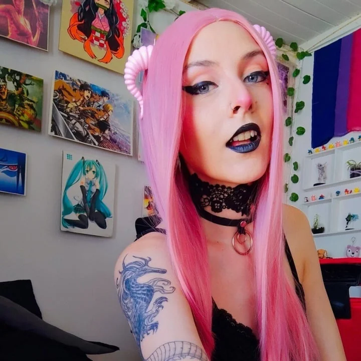 Cinderella OnlyFans profile with alternative style