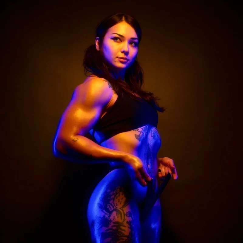 Cleo OnlyFans profile picture - tattooed rugby athlete