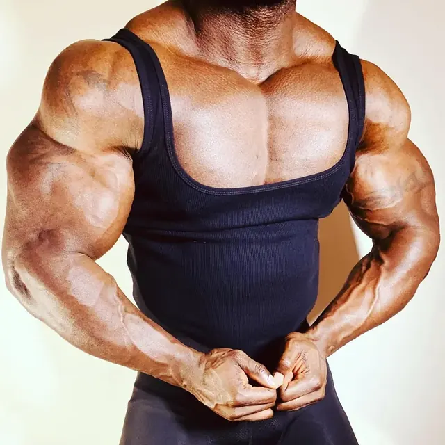 blkmusclealpha OnlyFans creator showcasing dominance
