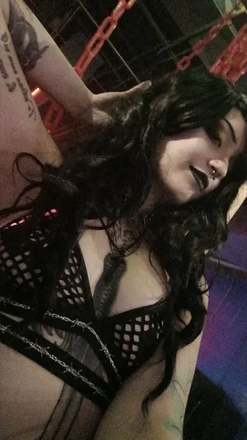 CeciliaSavage OnlyFans Spooky Goth