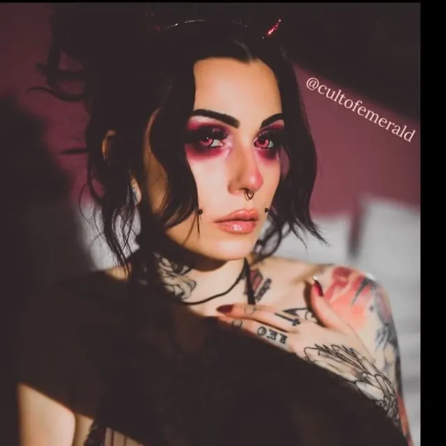 Cultofemerald OnlyFans Slim Tattooed Creator