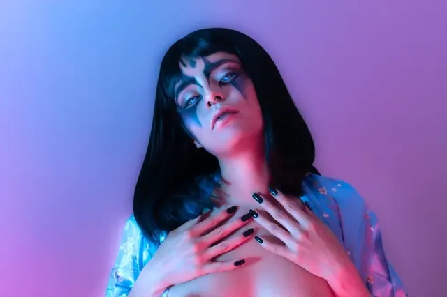 Alessa on OnlyFans showcasing cyberpunk content