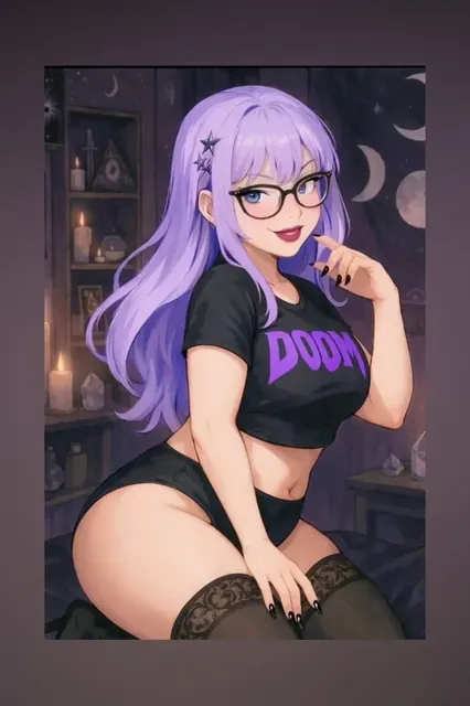DoomedNympho OnlyFans BBW creator