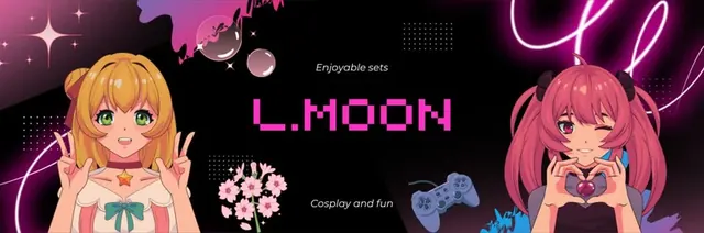 Elemoon OnlyFans magical girl with neon outfits