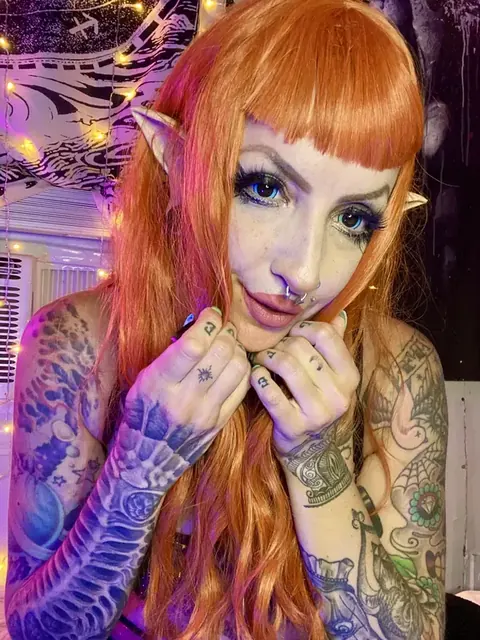 Elfspitfree on OnlyFans with unique alien content