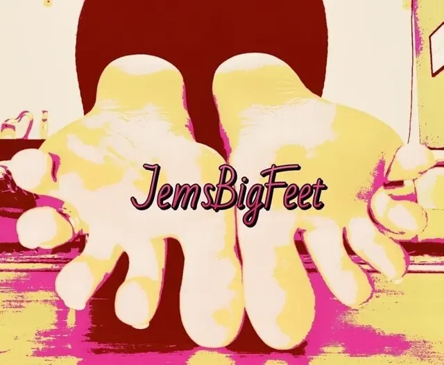 Jemsbigfeet OnlyFans creator sharing unique foot content