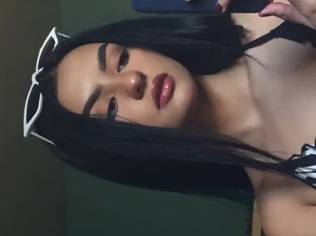 K Moon OnlyFans profile with black hair