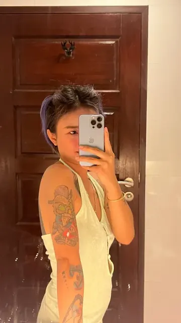 Little tattoo girl OnlyFans tattooed