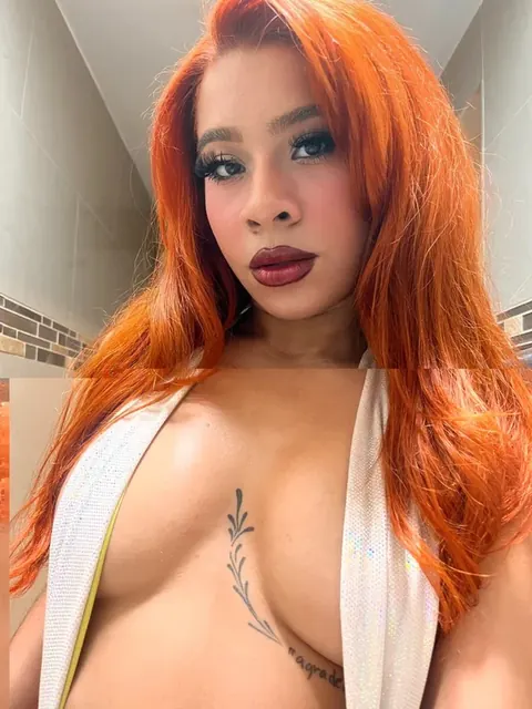 Trendy OnlyFans creator showcasing artful content
