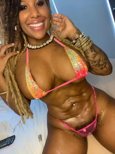 Minnie on OnlyFans with huge smile