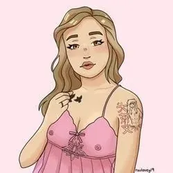Quinnpixie OnlyFans blonde tattooed creator