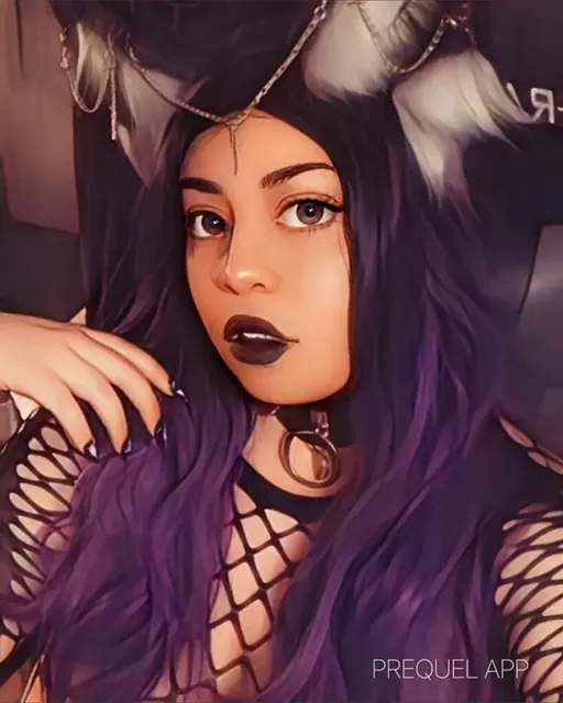 Raveneisley OnlyFans sweet and sexy goth catgirl