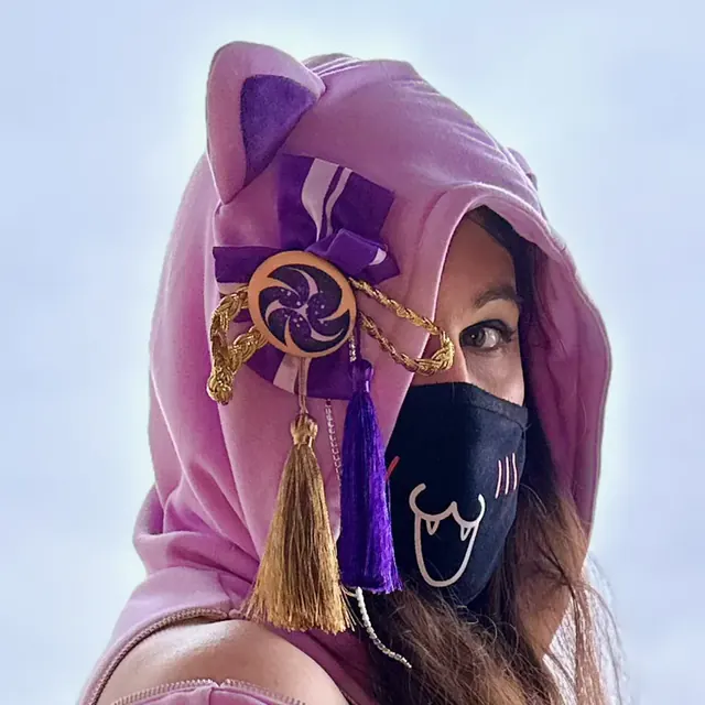 Rinavolpina OnlyFans European latex foxgirl