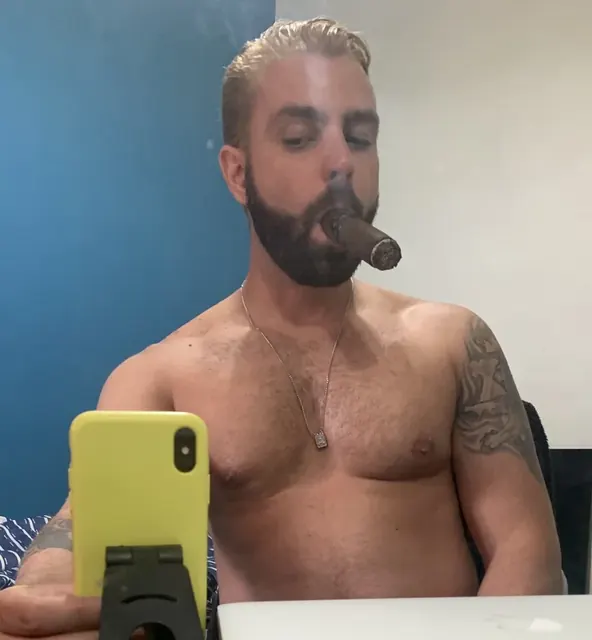 Rodrigo OnlyFans creator with cigar lifestyle
