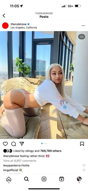 Rubi Rose OnlyFans creator with nude content
