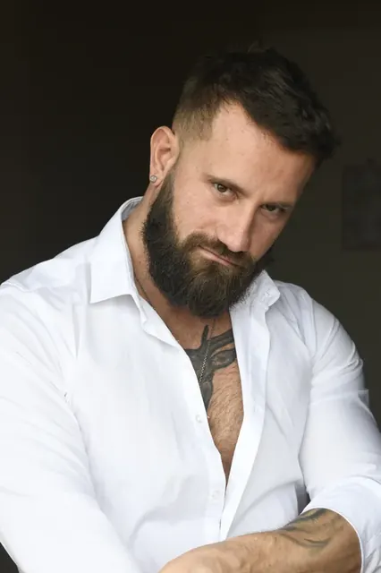 The BeardX OnlyFans creator with a bearded aesthetic