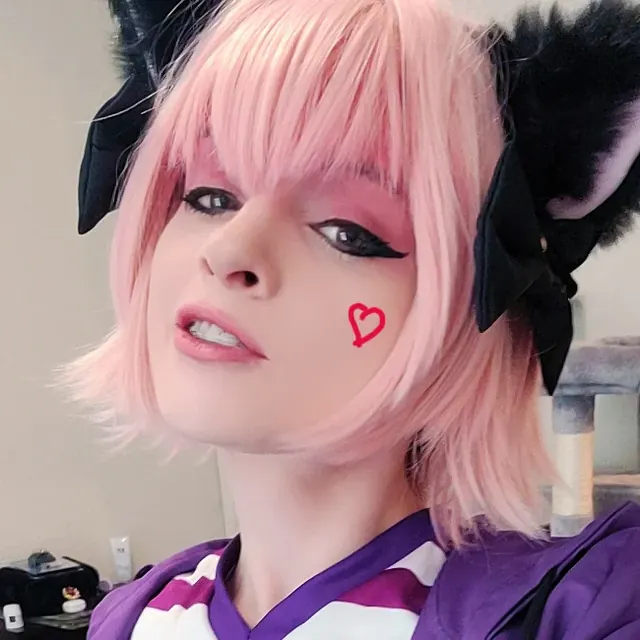 Trappychan OnlyFans creator with catboy cosplay