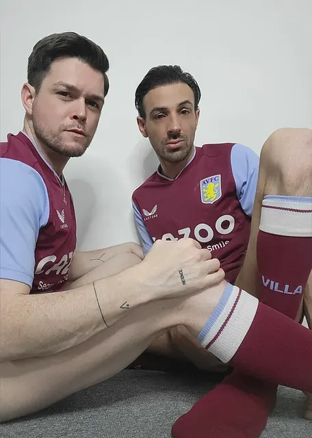 Ryan and Rowan OnlyFans couple with muscular features