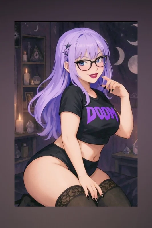 DoomedNympho OnlyFans BBW creator