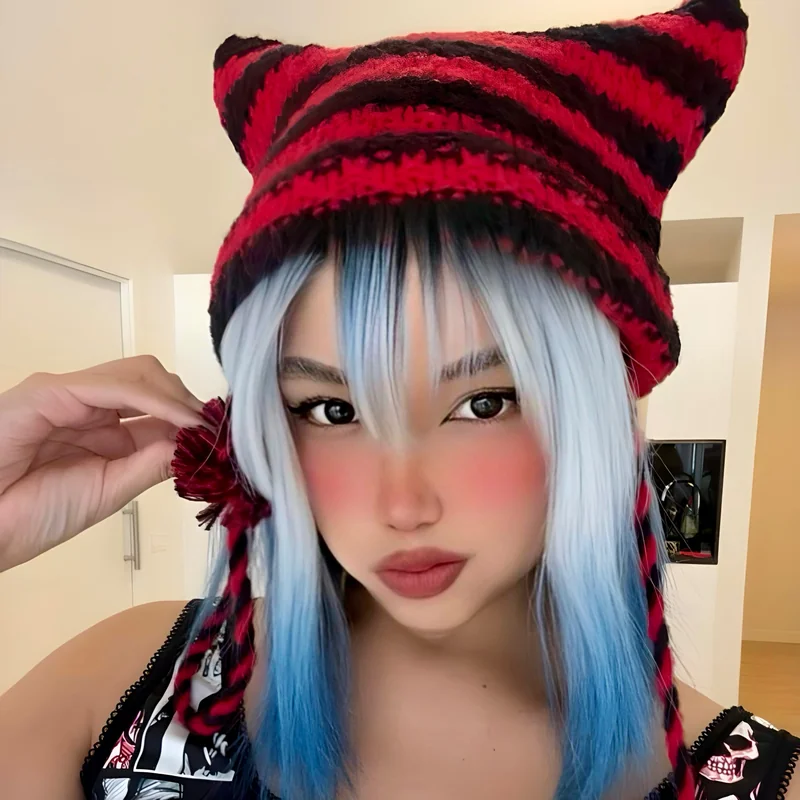 Elizabeth virtual waifu OnlyFans blue-haired gamer