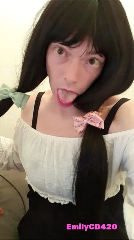 EmilyCD420 OnlyFans playful crossdresser