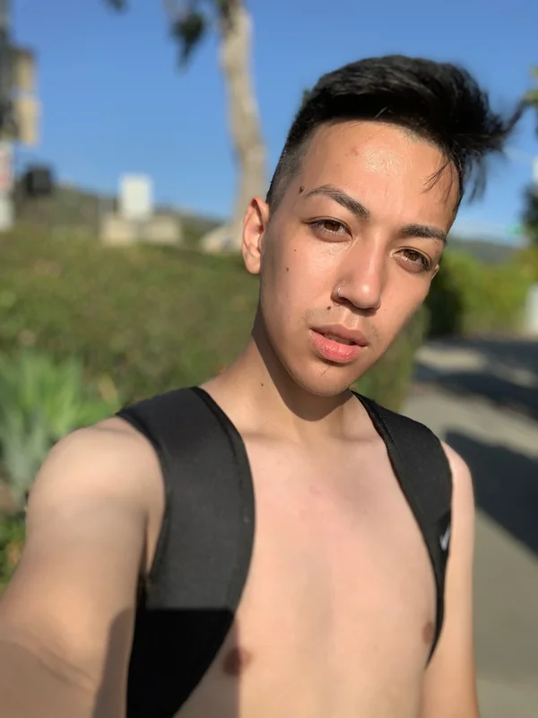 June OnlyFans creator with black hair