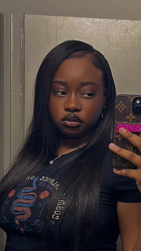 Ajiyah on OnlyFans showcasing her cute submissive side.
