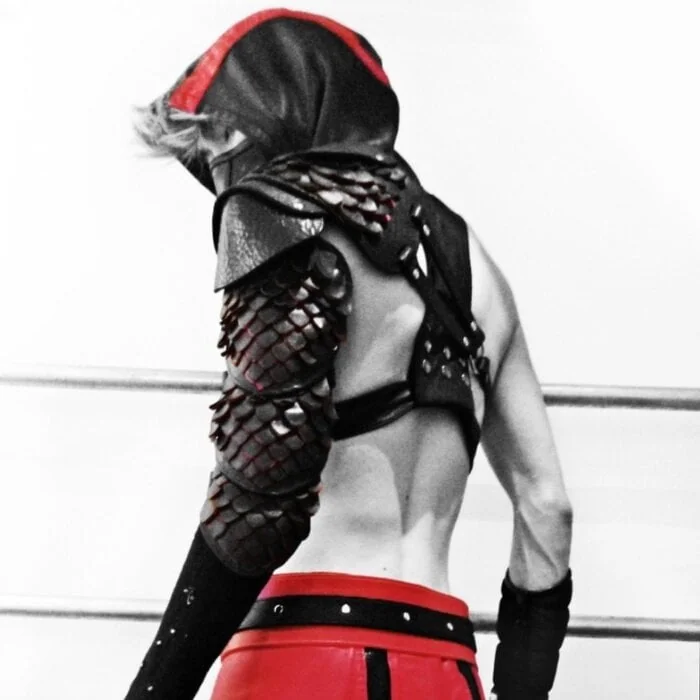 Phantombondage OnlyFans creator showcasing bondage art
