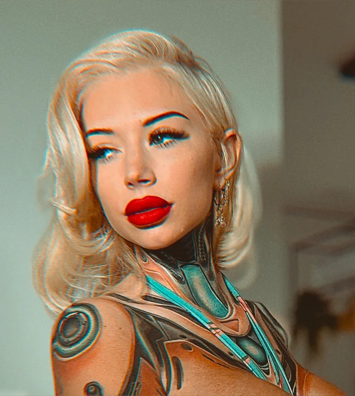 pinuppixietm OnlyFans Cybernetic Vintage Icon