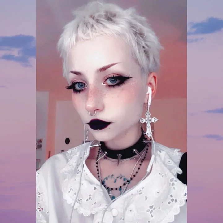 Sasha OnlyFans blonde alternative creator