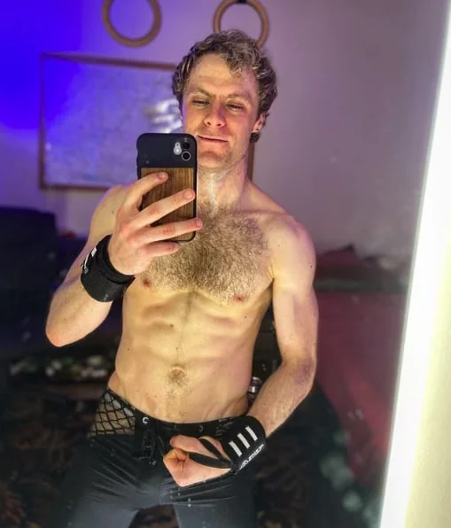 Rockysparks OnlyFans athletic blonde creator