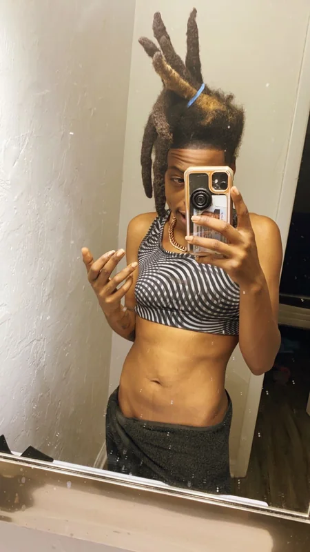 TOXICPLEASER OnlyFans creator with dreadlocks